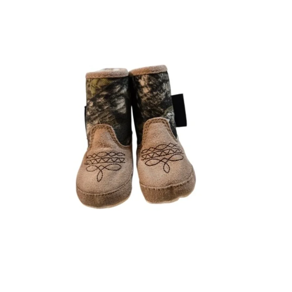 Magellan Boots‎ Toddler Size 2 Months Up/ Slip On- Tan / Brown